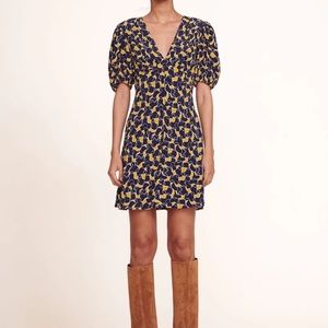 Staud Navy Mini Milla Dress